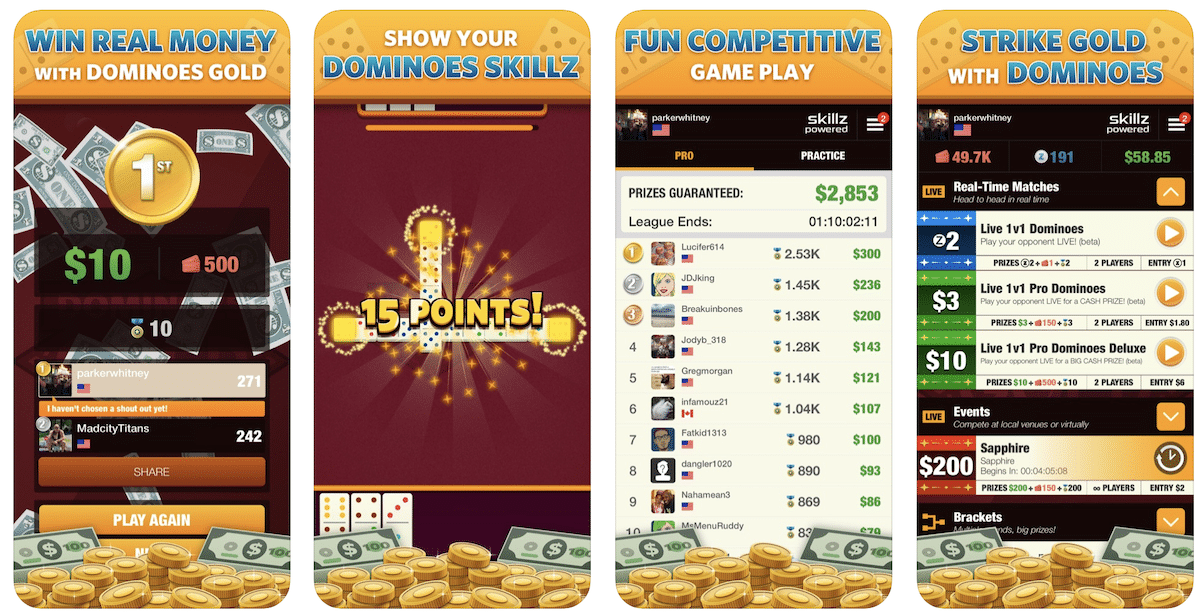 dominoes gold