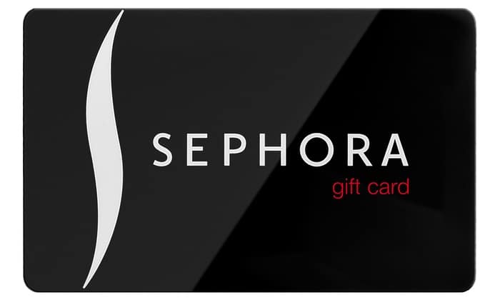 free sephora gift cards